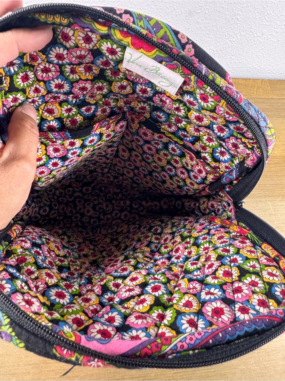 Vera Bradley Symphony In Hue Small Backpack Retired Floral Paisley Bag - Picture 8 of 12
